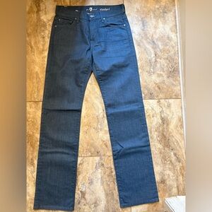 NWT 7 For All Mankind Standard Men’s Med Blue Wash Denim Jeans Size 29X32